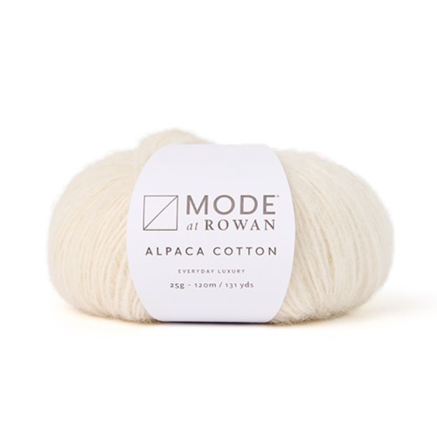 Picture of MODE at Rowan: Alpaca Cotton 25g  Snowflake (014)
